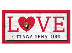 Ottawa Senators Love 6x12 Sign