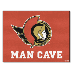 Ottawa Senators Man Cave All-Star Rug - 34 in. x 42.5 in.