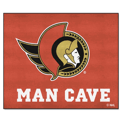 Ottawa Senators Man Cave Tailgater Rug - 5ft. x 6ft.
