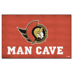 Ottawa Senators Man Cave Ulti-Mat Rug - 5ft. x 8ft.