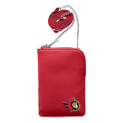 Ottawa Senators Pebble Smart Purse Light Red