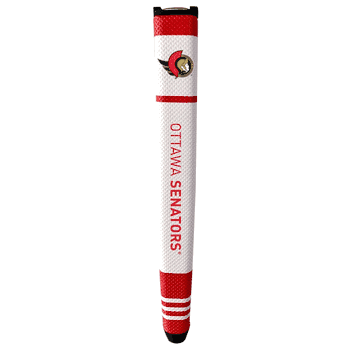 Ottawa Senators Putter Grip (White with colored stripes)