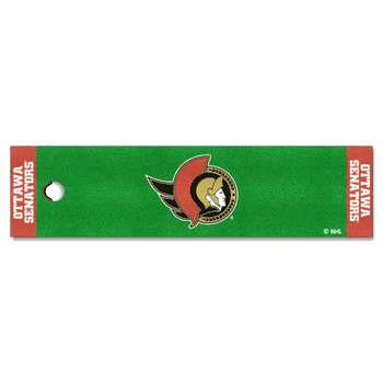 Ottawa Senators Putting Green Mat - 1.5ft. x 6ft.