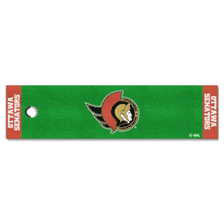 Ottawa Senators Putting Green Mat - 1.5ft. x 6ft.