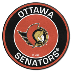 Ottawa Senators Roundel Rug - 27in. Diameter