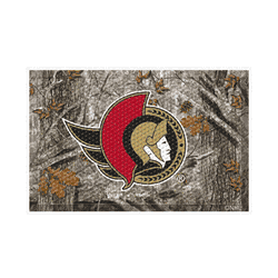 Ottawa Senators Rubber Scraper Door Mat Camo