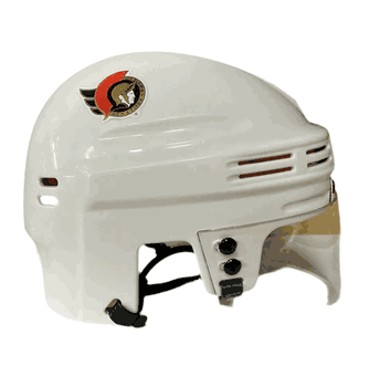 Ottawa Senators T/B 1992- 1997 SportStar NHL Hockey Player Mini Helmet - White