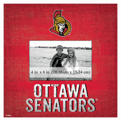 Ottawa Senators Team Name 10"x10" Frame  Sign