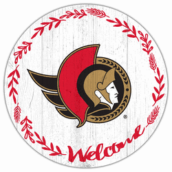 Ottawa Senators Welcome 12in Circle
