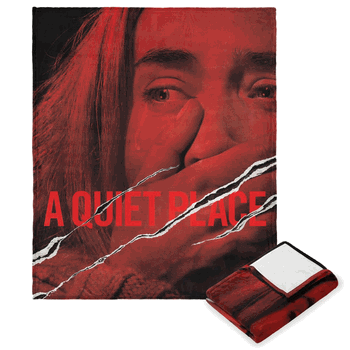 Paramount A Quiet Place Movie Poster Silk Touch Throw 50X60 Inches