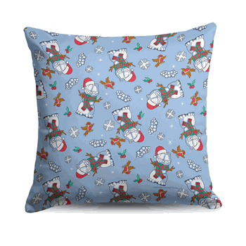 Paramount Garfield Snowman Garf Throw Pillow 18X18 Inches