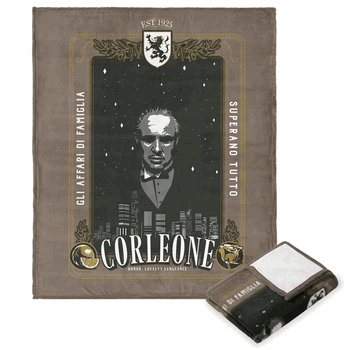 Paramount The Godfather Coreleone Silk Touch Throw 50x60 Inches