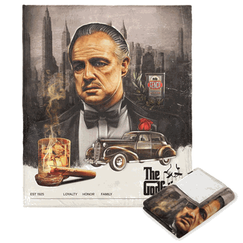 Paramount The Godfather Godfather Poster Silk Touch Throw 50x60 Inches