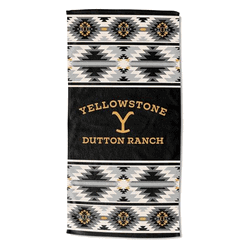 Paramount Yellowstone Aztec Stripe Beach Towel 30x60 Inches