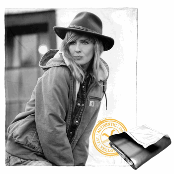Paramount Yellowstone Beth Dutton 2 Silk Touch Throw 50x60 Inches