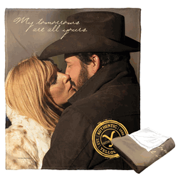 Paramount Yellowstone My Tomorrows Are Yours Silk Touch Throw 50x60 Inches