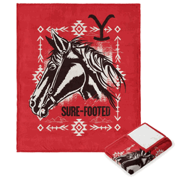 Paramount Yellowstone Sure Footed Silk Touch Throw 50x60 Inches