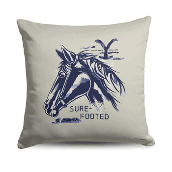 Paramount Yellowstone Sure-Footed Throw Pillow 18 x 18 Inches