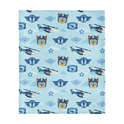 Paw Patrol Chase Rescue Pattern Silk Touch Throw Blanket 40 x 50 inches