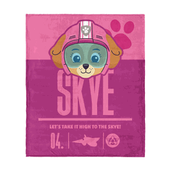 Paw Patrol High to the Skye Silk Touch Throw Blanket 40 x 50 inches