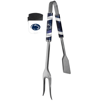 Penn St. Nittany Lions 3 in 1 BBQ Tool and Chip Clip