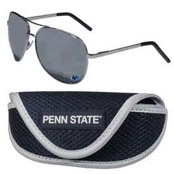 Penn St. Nittany Lions Aviator Sunglasses and Sports Case