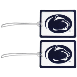 Penn St. Nittany Lions Vinyl Luggage Tag, 2pk