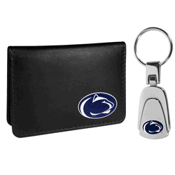 Penn St. Nittany Lions Weekend Bi-fold Wallet & Steel Key Chain