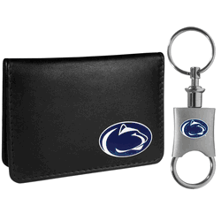 Penn St. Nittany Lions Weekend Bi-fold Wallet & Valet Key Chain
