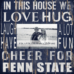 Penn State Nittany Lions 10x10 In This House Frame