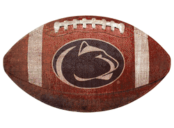 Penn State Nittany Lions 12" Football Shaped Sign