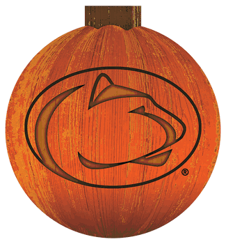 Penn State Nittany Lions 12 in. Halloween Pumpkin Sign