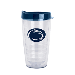 Penn State Nittany Lions 16oz Flipside Dbl Wall Clear Tumbler