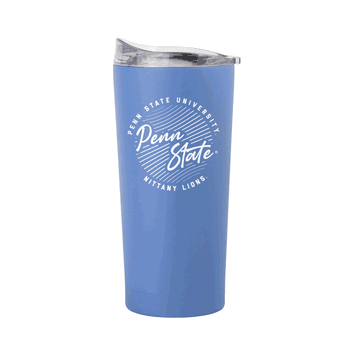 Penn State Nittany Lions 20oz Retro Script Arctic Powder Coat Tumbler