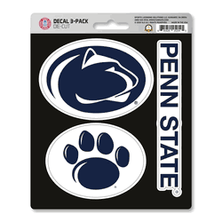 Penn State Nittany Lions 3 Piece Decal Sticker Set