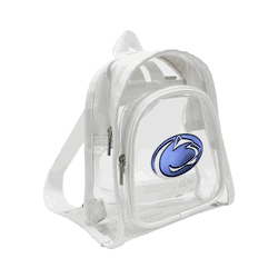 Penn State Nittany Lions 3D Logo Clear Mini Backpack