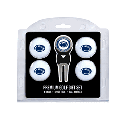Penn State Nittany Lions 4 Ball Gift Set + Divot Tool & Marker
