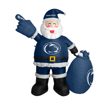 Penn State Nittany Lions 7 FT Inflatable Santa