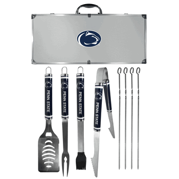 Penn State Nittany Lions 8 pc Logo BBQ Set