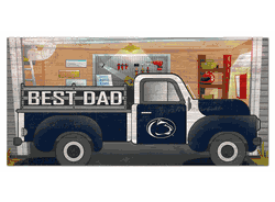 Penn State Nittany Lions Best Dad Truck 6x12 Sign