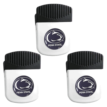 Penn State Nittany Lions Chip Clip Magnet with Bottle Opener, 3pk