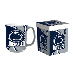 Penn State Nittany Lions Coffee Mug 14oz Ceramic with Matching Box