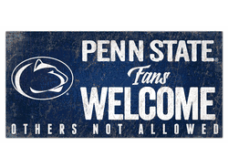 Penn State Nittany Lions Fans Welcome Sign