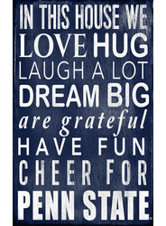 Penn State Nittany Lions In This House Sign