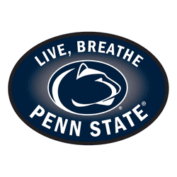 Penn State Nittany Lions Live-Breath Auto Decal
