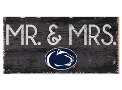 Penn State Nittany Lions Mr & Mrs Sign