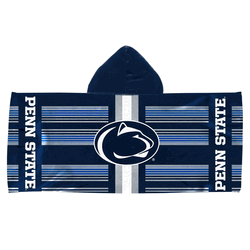 Penn State Nittany Lions NCAA Blockade Youth Hooded Towel 22x51 inches