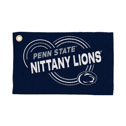 Penn State Nittany Lions NCAA Droplets Waffle Fan Towel 16x25 inches