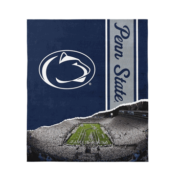 Penn State Nittany Lions NCAA Fanatic Microfiber Beach Towel 60x70 inches