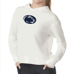 Penn State Nittany Lions NCAA Kadi Waffle Hoodie Coconut Cream Large